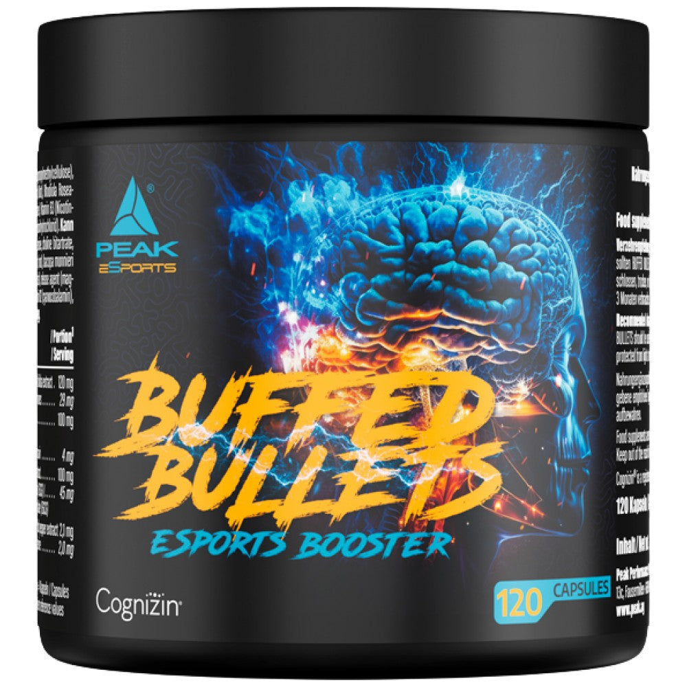 Buffed Bullets | Με τα προσαρμογότερα και τα nootropics 120 κάψουλες