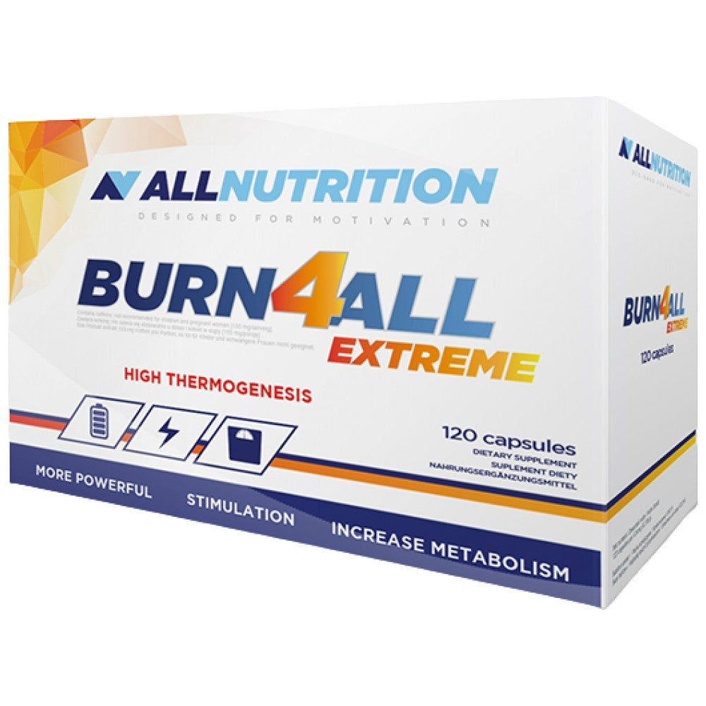 Burn4all Extreme | Υψηλή θερμογένεση - 120 κάψουλες