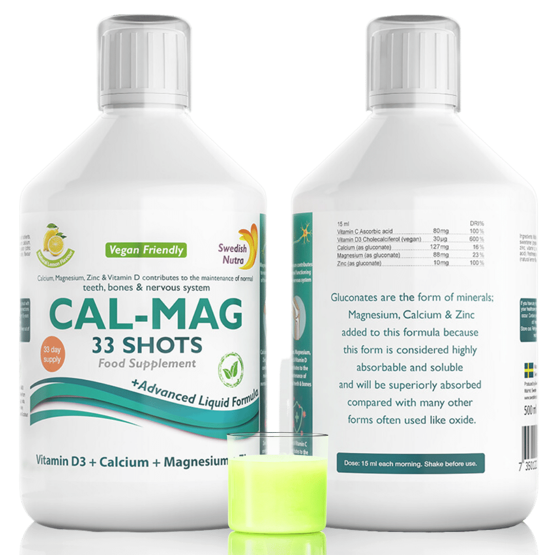 CAL-MAG /500 ML, 33 ΔΟΣΕΙΣ/ <tc>Swedish Nutra</tc>