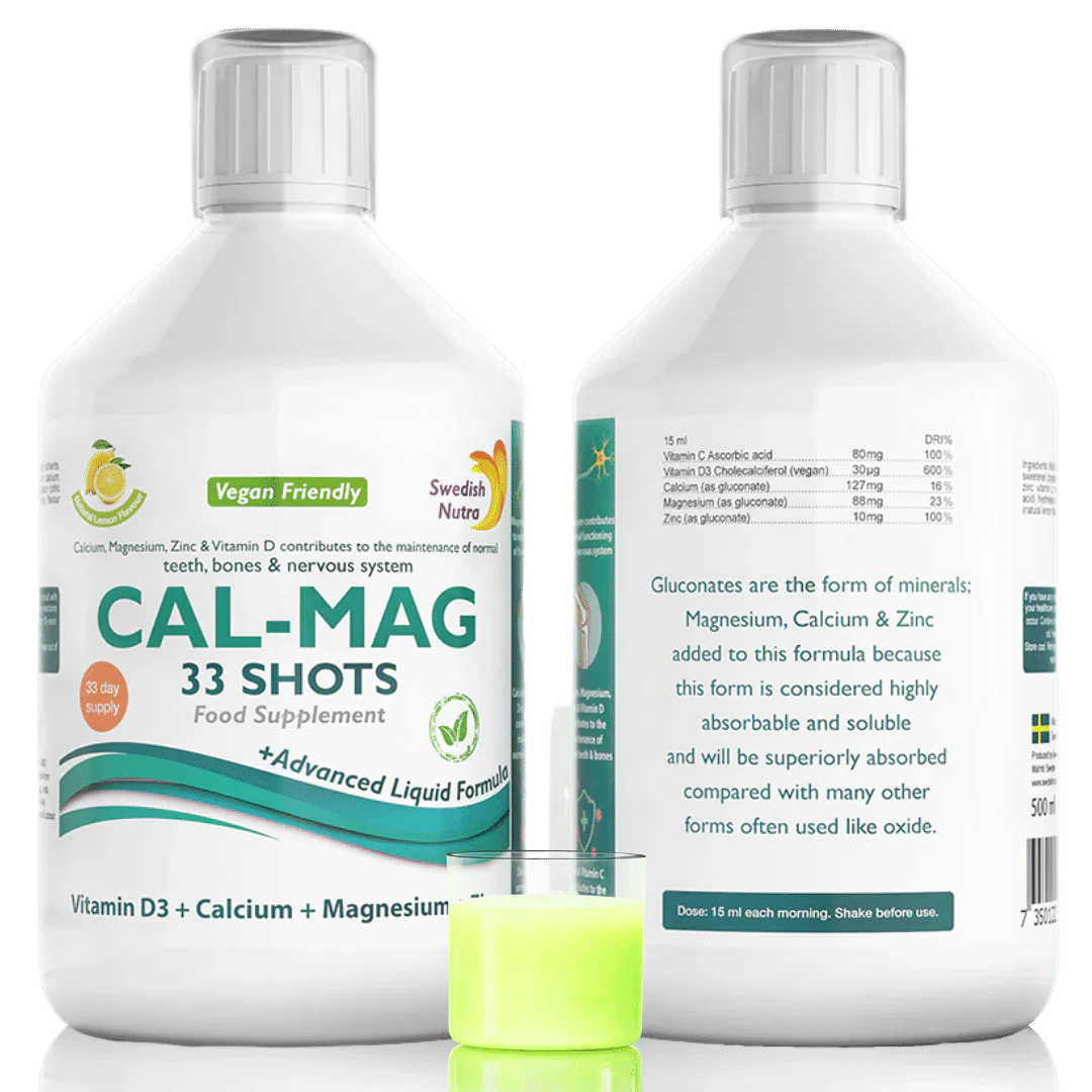 CAL-MAG /500 ML, 33 ΔΟΣΕΙΣ/ <tc>Swedish Nutra</tc>