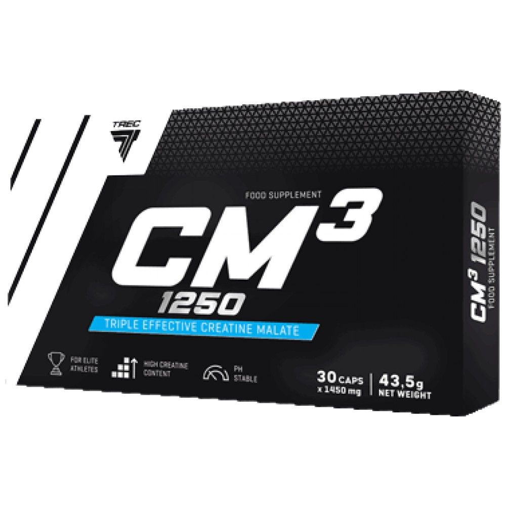 CM3 1250 | Tri-Creatine Malate - 180 κάψουλες