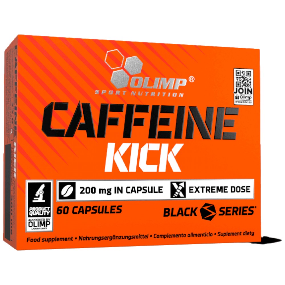 Caffeine Kick 200 mg - 60 κάψουλες