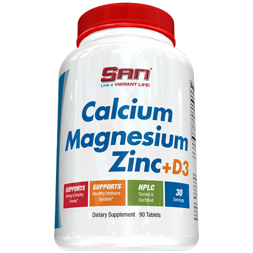 Calcium Magnesium Zinc + D3 - 90 Δισκία