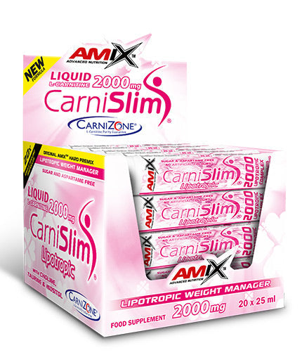 CarniSlim ® Lipotropic 25ml./20 Amp. - 0,500 κιλά