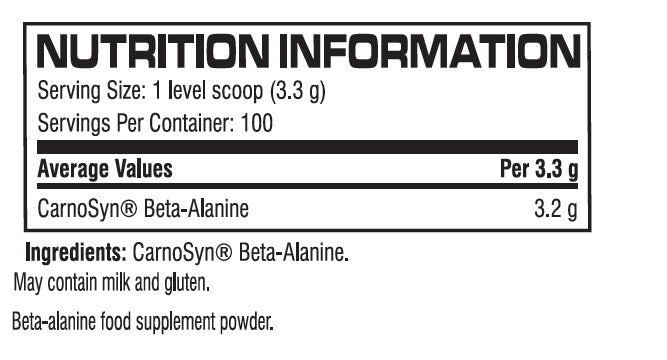 CarnoSyn® Beta-Alanine - 0,330 kg