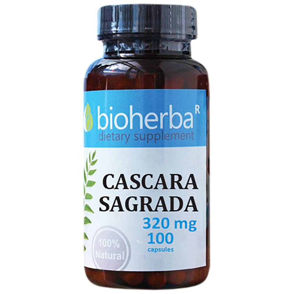 Cascara Sagrada 320 mg - 100 κάψουλες