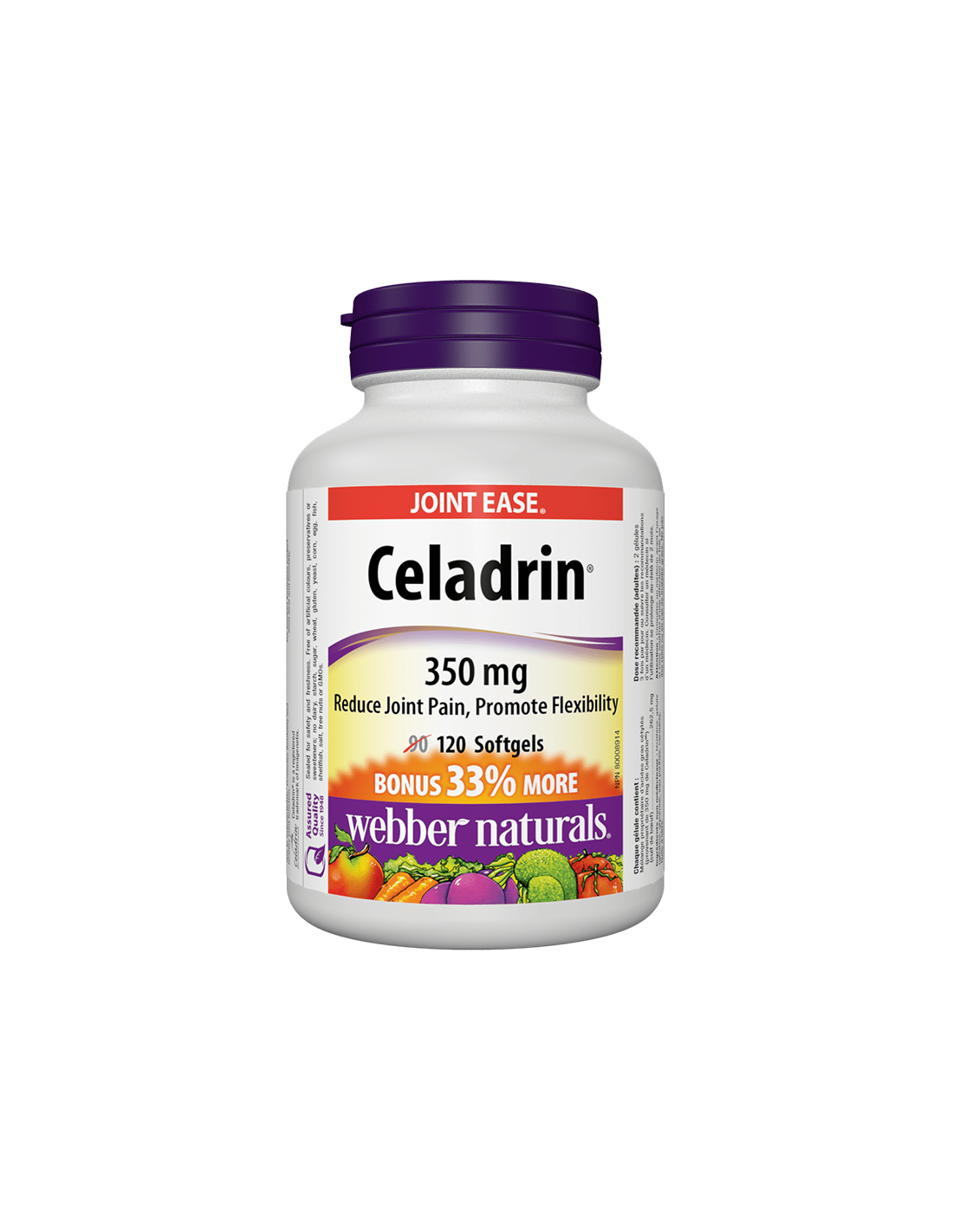 Celadrin/Celadrin, 350 mg, 120 κάψουλες Softgel