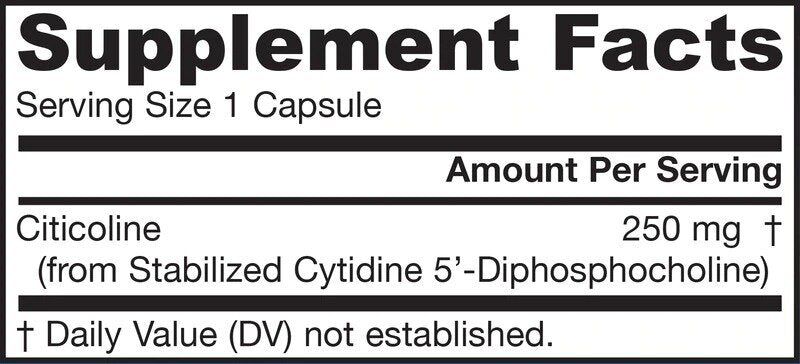 Κιτικολίνη (CDP Χολίνη) 250 mg./120 Καπ.