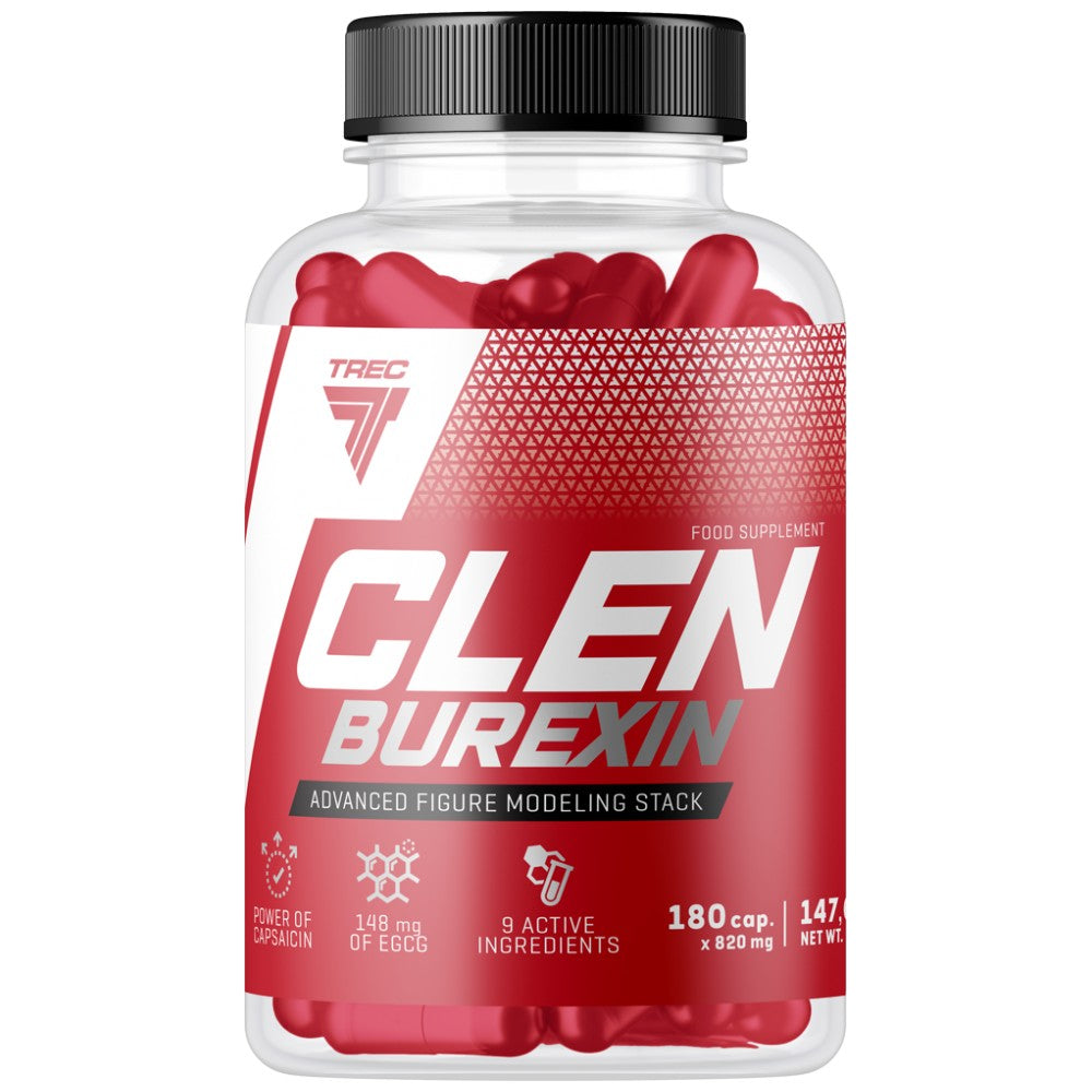 ClenBurexin | Thermogenic Fat Burner - 180 κάψουλες
