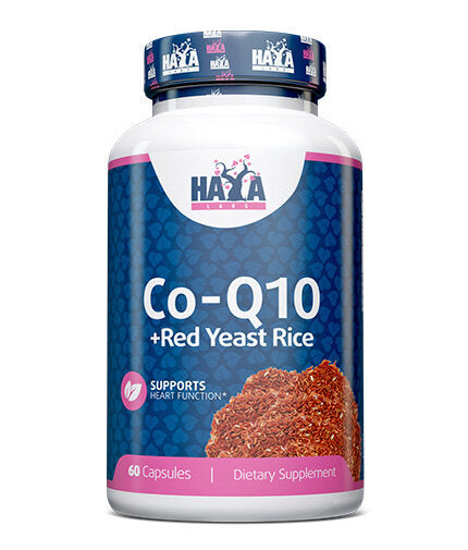 Co-Q10 60mg. & Κόκκινο ρύζι ζύμης 500mg./60CAPS.