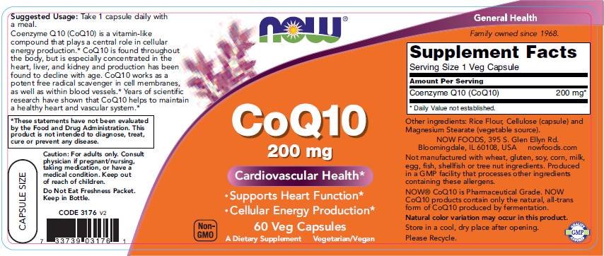 CoQ10 200 mg - 60 κάψουλες
