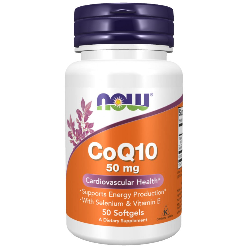 CoQ10 50 mg + βιταμίνη Ε - 50 κάψουλες πηκτής