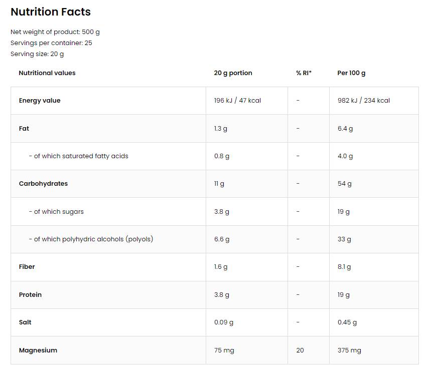 Cocoa Fit/Healthy Cocoa Drink 500 γραμμάρια
