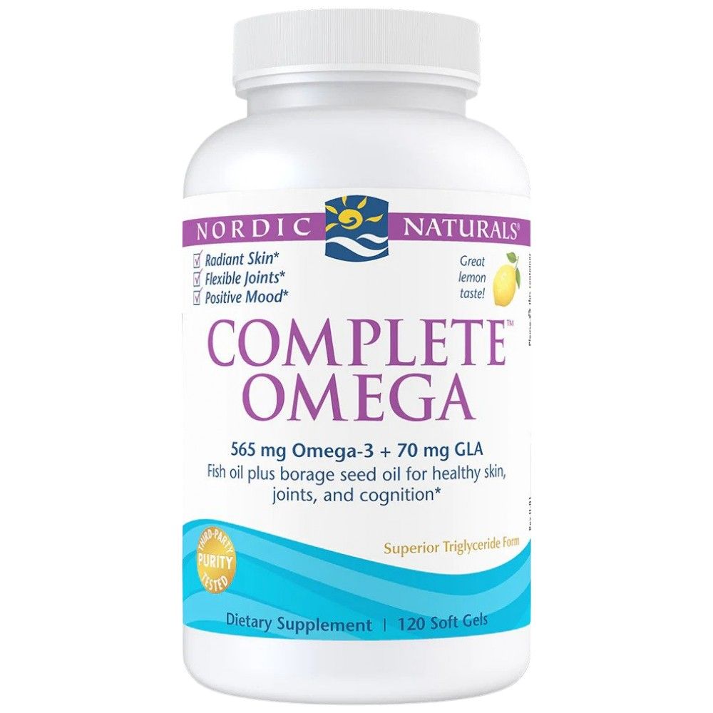 Πλήρης ωμέγα 565 mg - 120 softgels