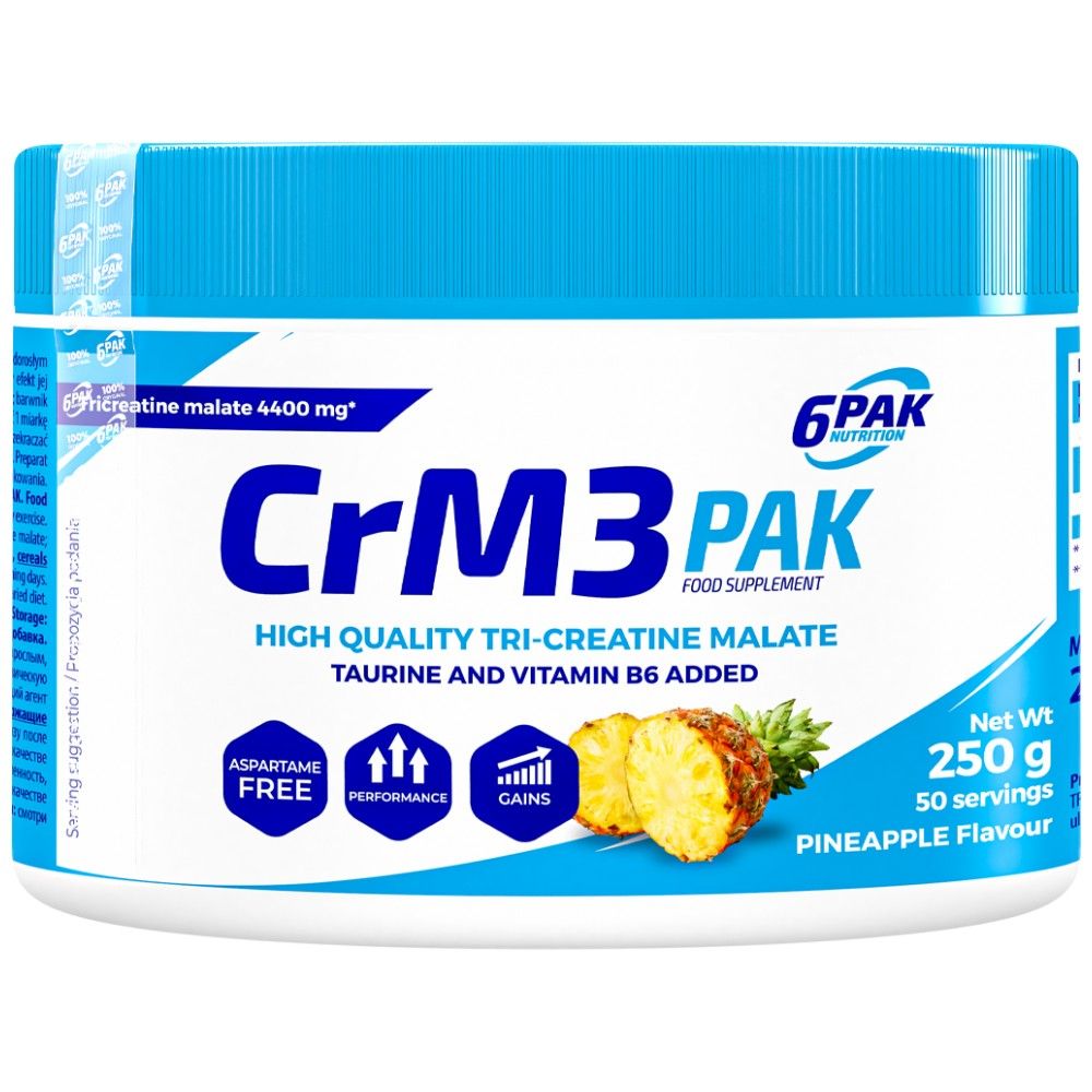 CrM3 PAK (Tri-Creatine Malate + Taurine) - 250 γραμμάρια