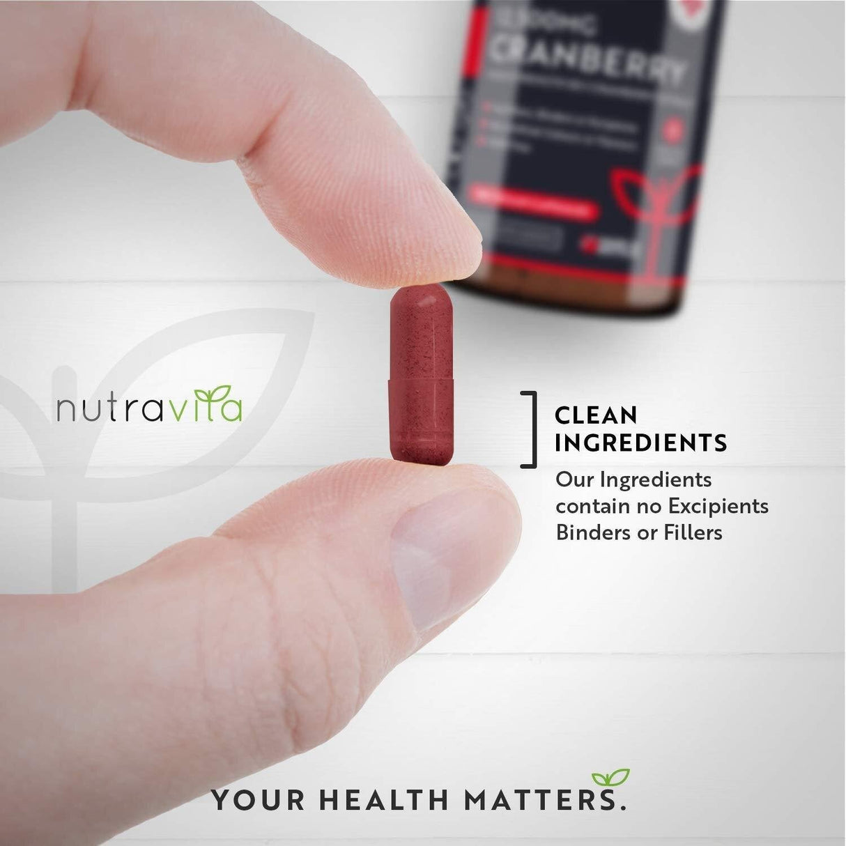 Cranberry - Red Cranberry 12500 mg 180 vegan κάψουλες