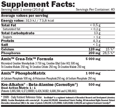 Crea-Trix™ 40 Serv. - 0,824 κιλά