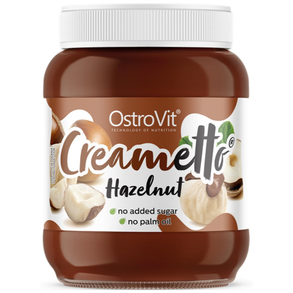 Creametto/Άλειμμα πρωτεΐνης/Φουντούκι σοκολάτας 350 γραμμ