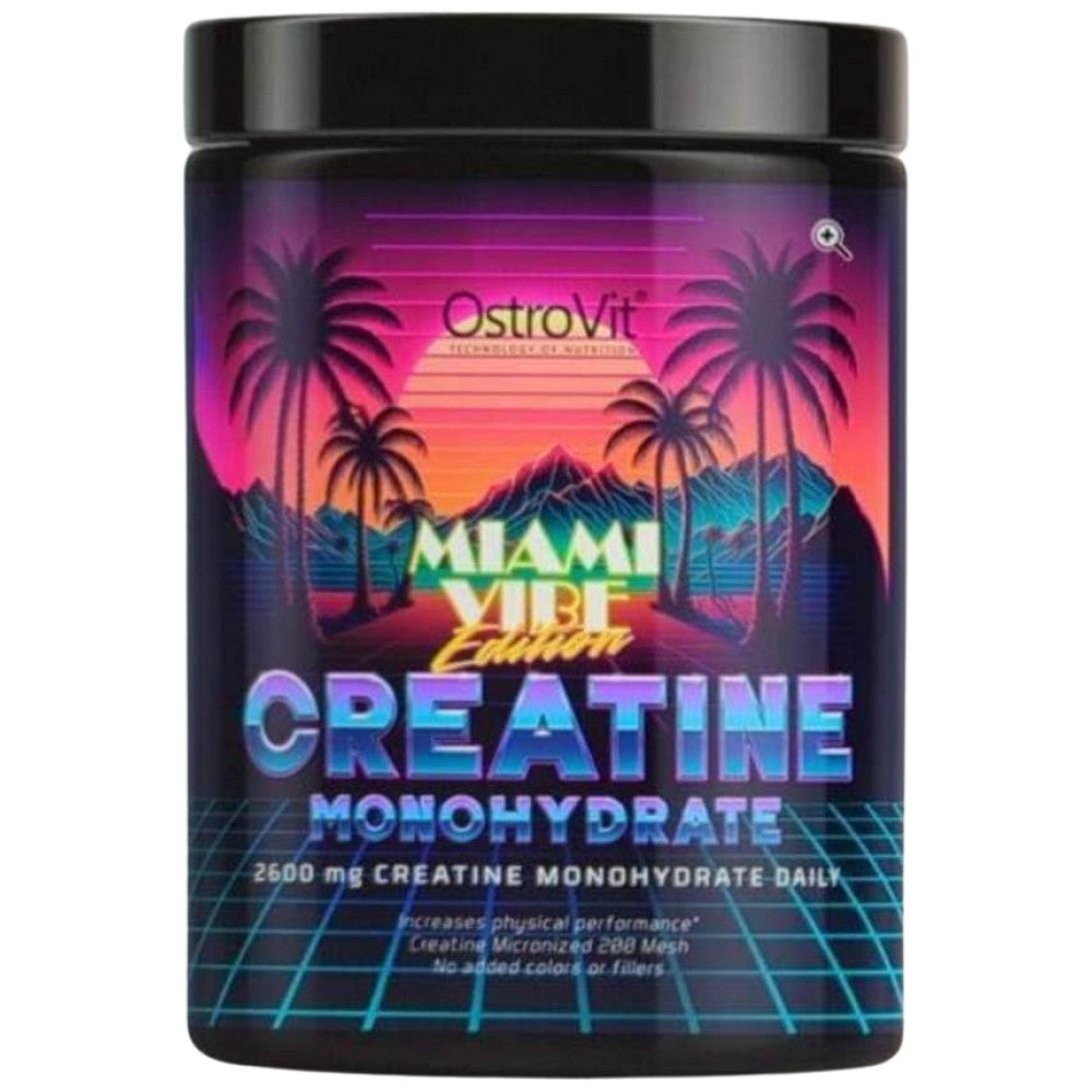 Σκόνη μονοϋδρικών κρεατίνης | Miami Vibes Limited Edition 500 γραμμάρια
