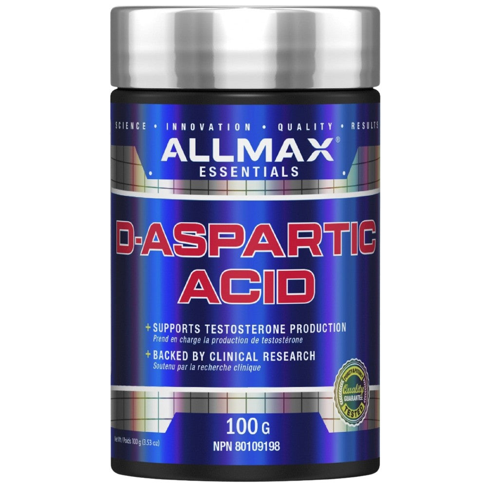 D-Aspartic Acid/DAA Powder - 100 γραμμάρια