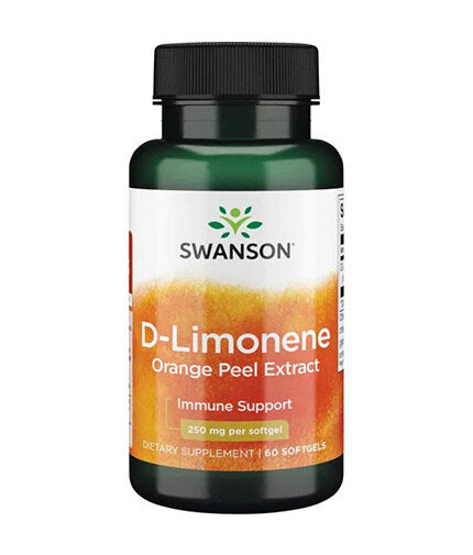 D-Limonene Cold-Pressed Orange Peel Extract 250 mg-60 κάψουλες πηκτής