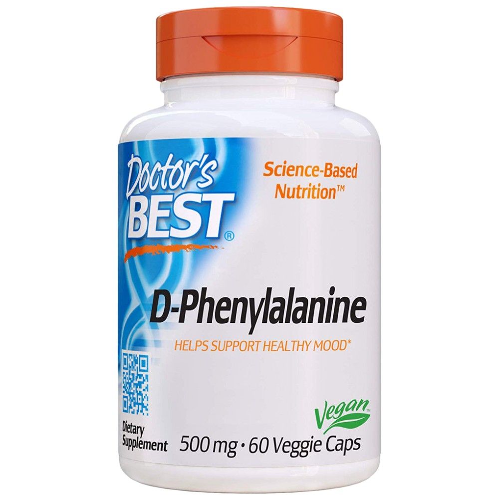 D -φαινυλαλανίνη 500 mg - 60 κάψουλες