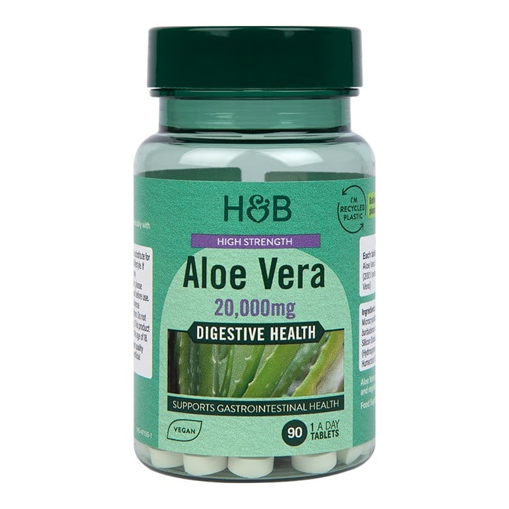 Aloe Vera Gel 20000 mg 90 δισκία Holland & Barrett