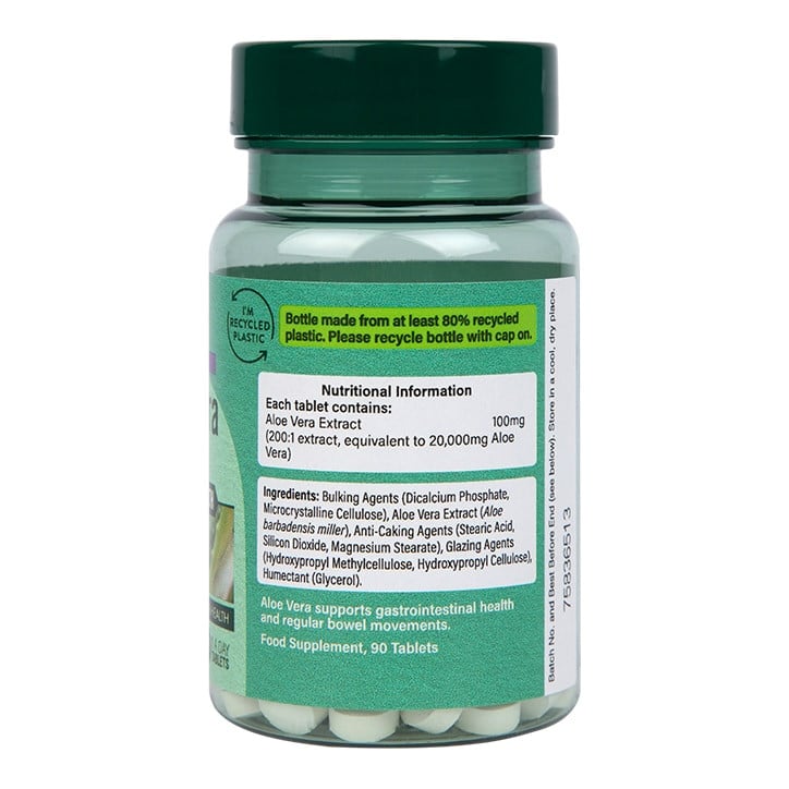 Aloe Vera Gel 20000 mg 90 δισκία Holland & Barrett