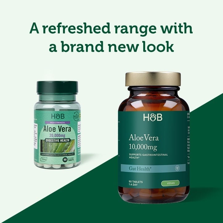 Aloe Vera Gel 20000 mg 90 δισκία Holland & Barrett