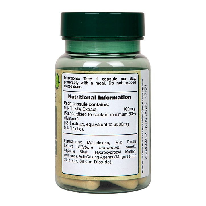Milk Thistle Extract (Milk Thistle) 30 κάψουλες Holland & Barrett