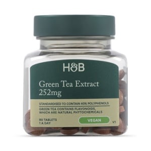 Εκχύλισμα πράσινου τσαγιού 315mg 100 δισκία Holland & Barrett