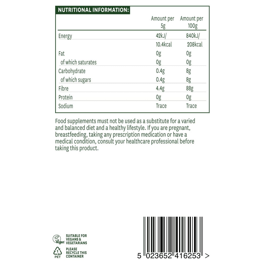 Σκόνη ινουλίνης (σκόνη ινουλίνης) 250g φύση