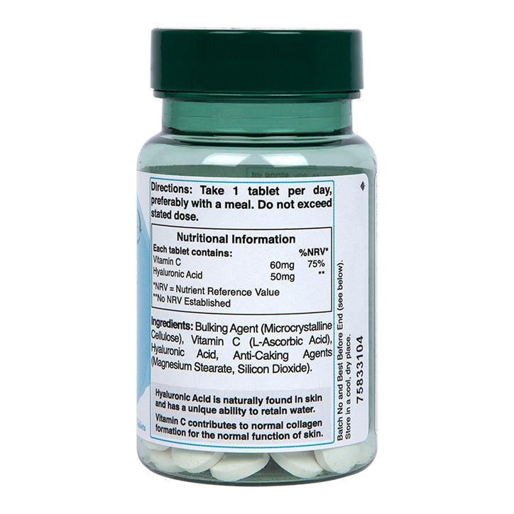 Υαλουρονικό οξύ 50mg 30 δισκία Holland & Barrett