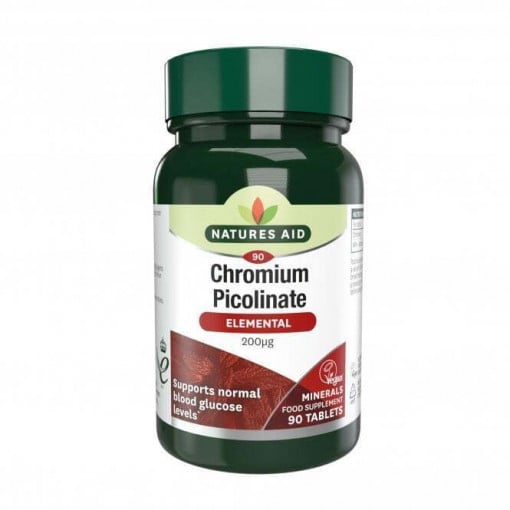 Chromium picolinate 200 mcg 90 tablets φύση βοήθεια