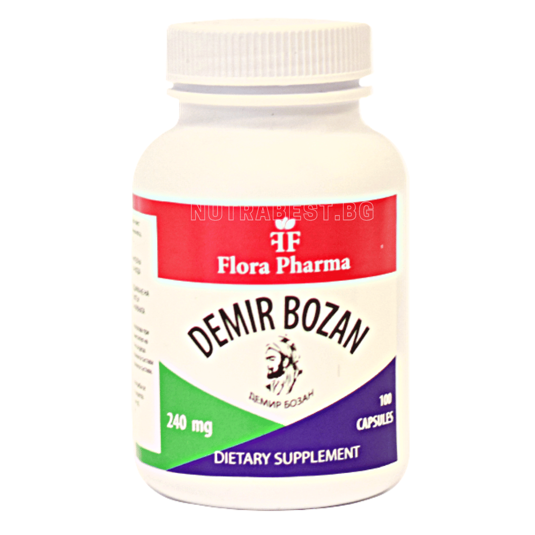 Demir Bozan 480 mg/100 κάψουλες, 50 δόσεις/flora farma