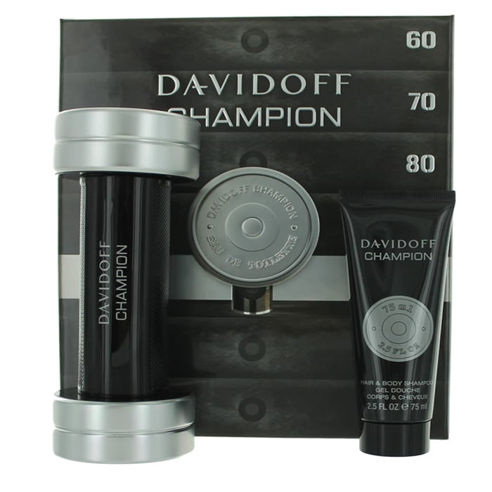 <tc>DAVIDOFF</tc> Champion Eau De Toilette Spray 90ml Σετ 2 Τεμάχια
