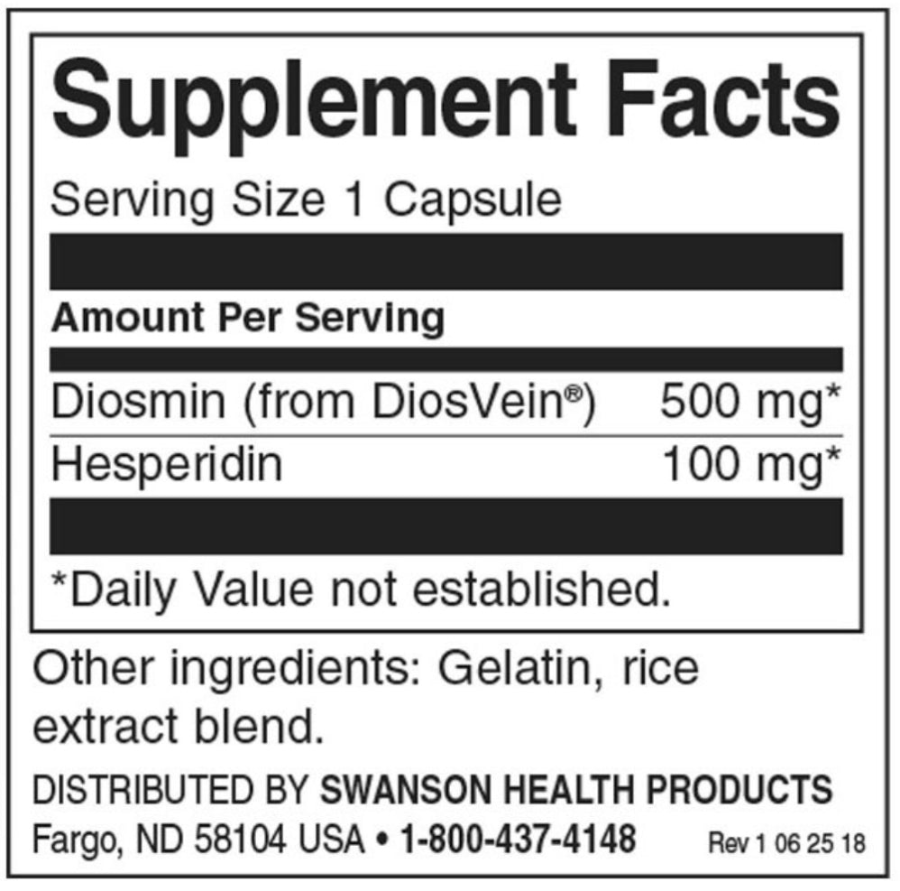 Diosmin & hesperidin - 60 κάψουλες