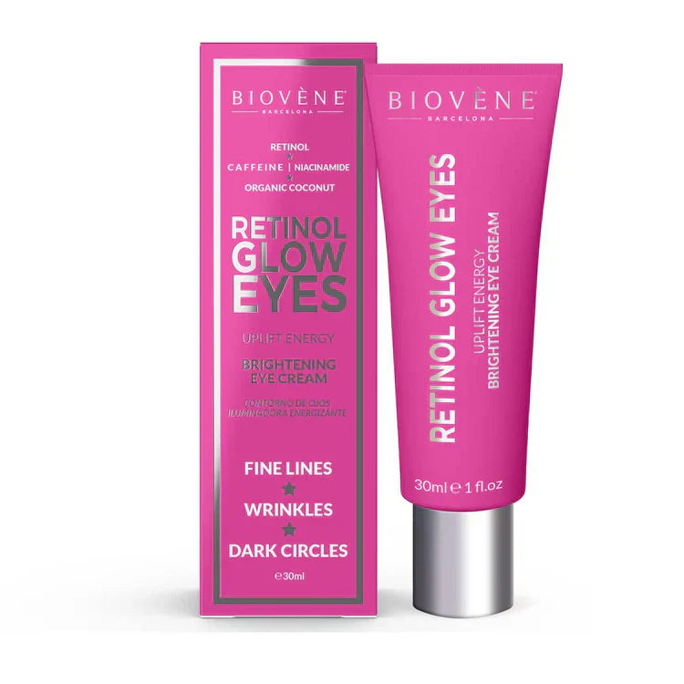 Retinol Glow Κρέμα Ματιών με Βιταμίνη Ε για Αναζωογόνηση της Περιοχής των Ματιών 30 ml