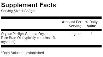 Λάδι πίτουρα ρυζιού 1000 mg/gamma oryzanol 90 κάψουλες πηκτής