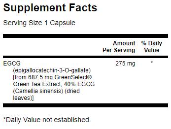 EGCG Super-Strength Green Tea 60 κάψουλες