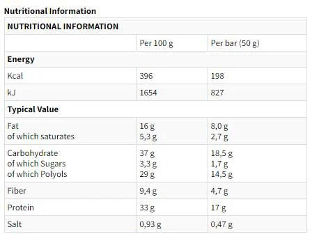 Extra Crok High Protein Bar - 18 x 50 γραμμάρια