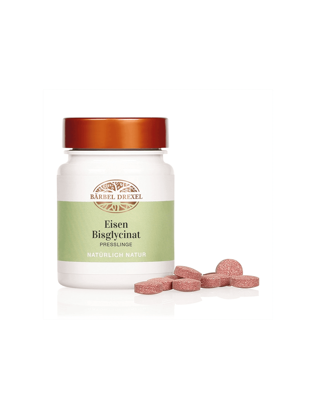 Eisen Bisglycinate/Σίδηρος (δισγλυκινικό) από φυτικές πηγές, 96 δισκία <tc>Bärbel Drexel</tc>