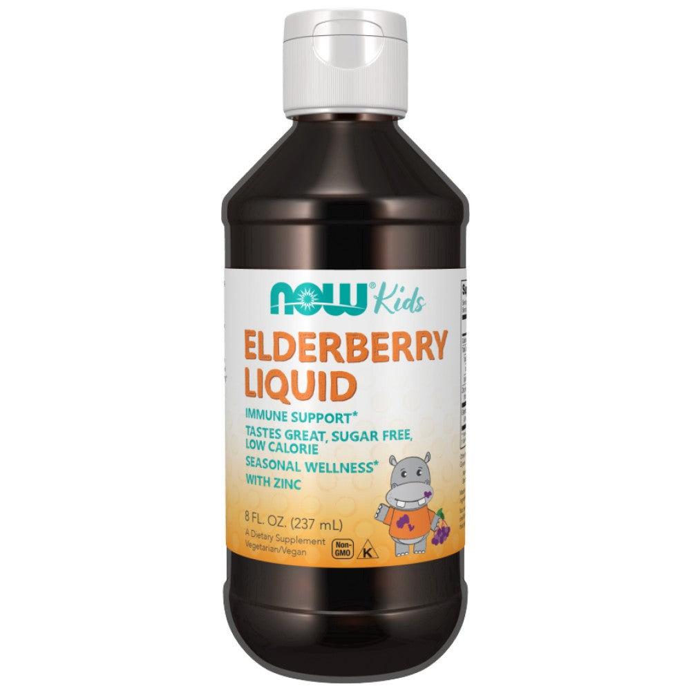Elderberry Liquid για παιδιά - 237 ml