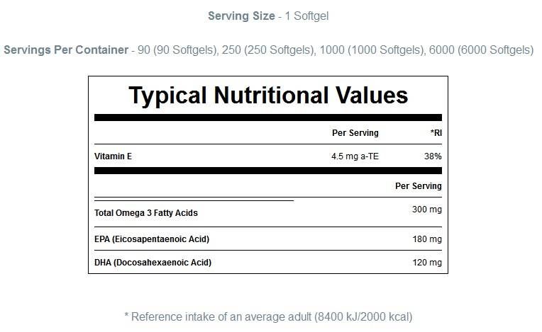 Essential Omega 3 - 90 Gel κάψουλες
