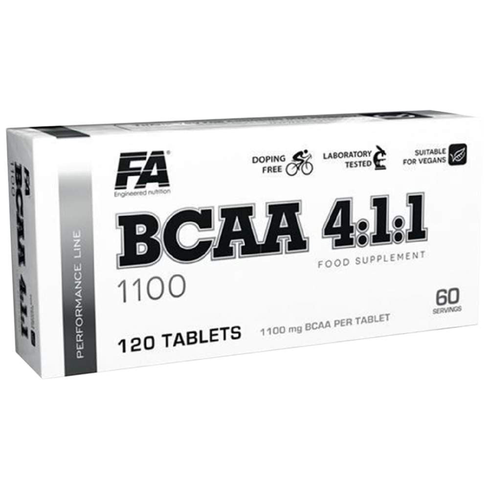 BCAA 4: 1: 1 1100 - 120 δισκία