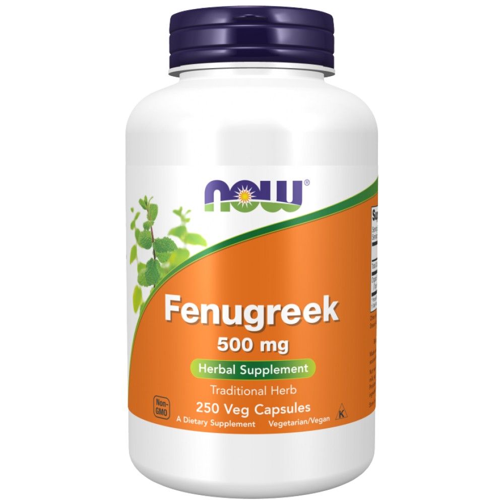 Fenugreek 500 mg - 250 κάψουλες