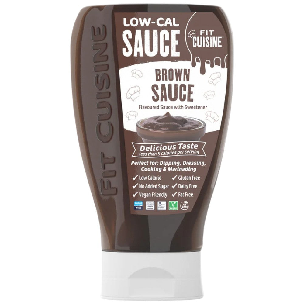Fit Cuisine Σάλτσα χαμηλών θερμίδων | Καφέ - 425 ml