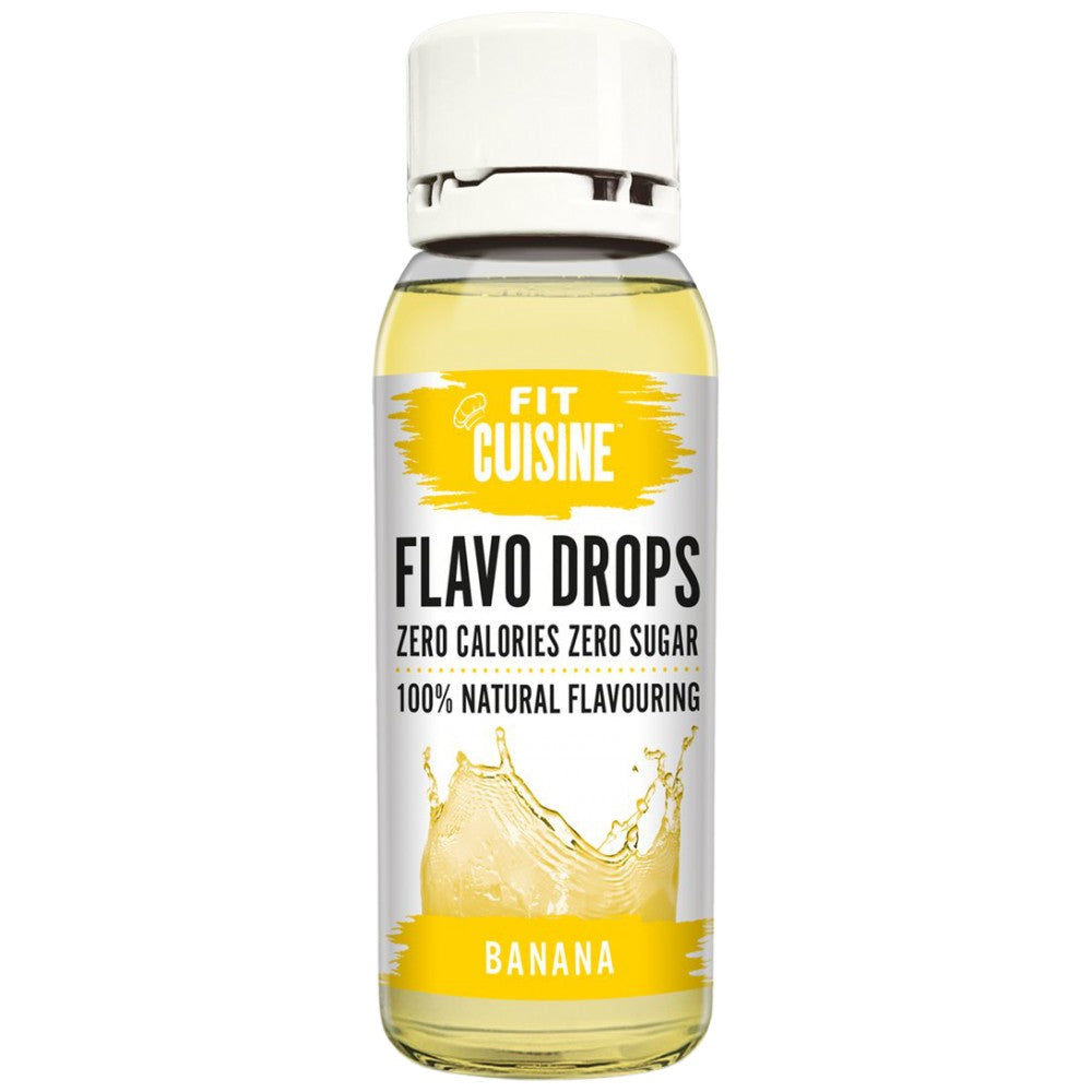 Fit Cuisine Flavo Drops | Μηδενικές θερμίδες - μηδενική ζάχαρη - 100% φυσική γεύση - 38 ml