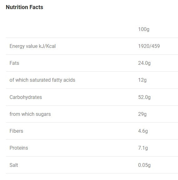Flap Jack - Energy Oat Bar Nuts and Chocolate x 90 γραμμάρια
