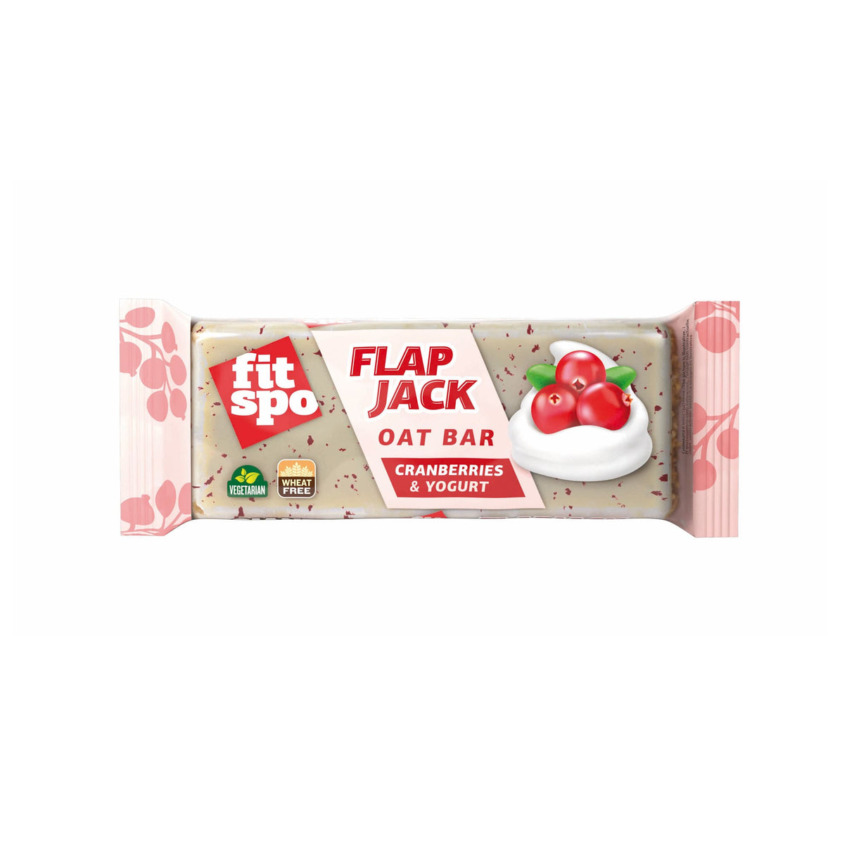 Flap Jack - Energy Oat Bar Cranberries and Yoghurt x 90 γραμμάρια
